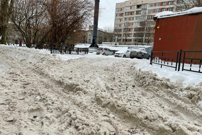 Сугробы и грязь в СПБ. Каша из снега. Не расчищенные дорожки. Москва оттепель январь грязь.